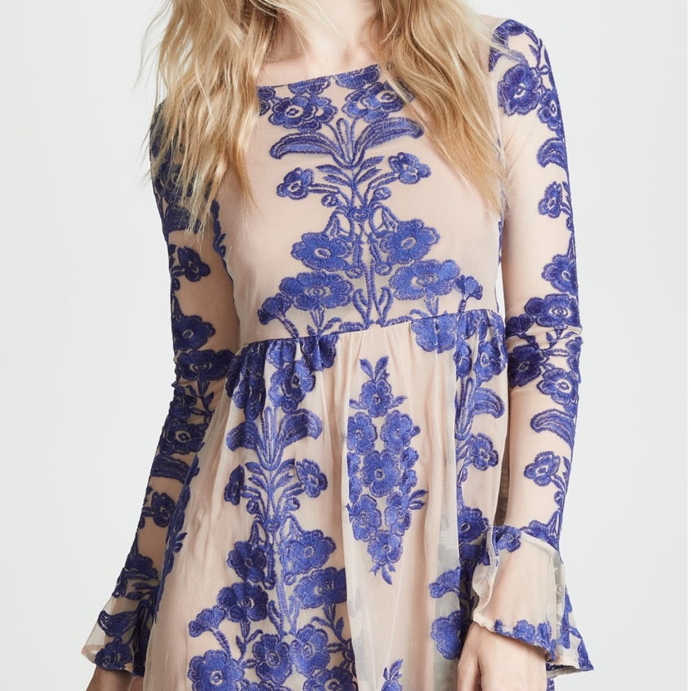 For Love & Lemons Temecula Mini Dress Size XS - Picture 4 of 9